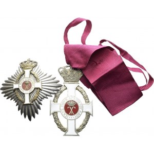 Royal Order of George the First (established 1915). Grand commander's civil set...