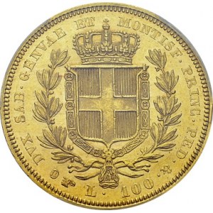 Carlo Alberto, 1831-1849. 100 Lire 1835 P, Torino. Obv...