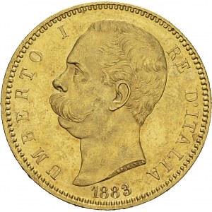 Umberto I, 1878-1900. 100 Lire 1883 R, Roma. KM 22; Fr. 18. AU. 32.26 g...