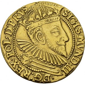 Sigismund III, 1587-1632. Ducat 1593, Gdansk. Obv. SIGISMVND III ...