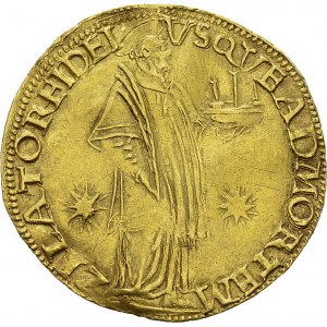Joao III, 1521-1557. Gold St Vincent, Lisbon. Obv. IOANNES III REX PORTV ET AL...