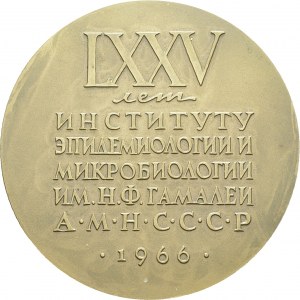USSR, 1917-1991. Bronze medal 1966. 60 mm...
