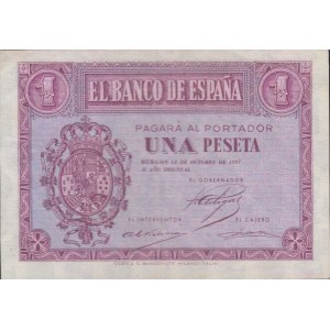 El Banco de España. Lot of 3 banknotes : 5 Pesetas 18 julio 1937...