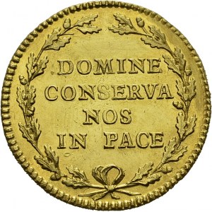 Bâle / Basel. Duplone 1795. Obv. RESPVBLICA BASILIENSIS. Coat of arms. Rev...