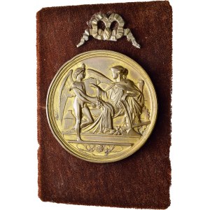 Genève / Genf. Epreuve d'avers en cuivre ND (1851) par Antoine Bovy. 82 mm. L...