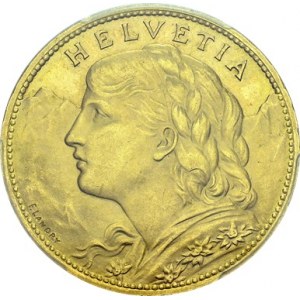 Confederation, 1848-. 100 Francs 1925 B, Berne. HMZ 2-1193a; KM 39; Fr. 502. AU...