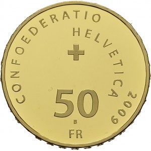 Confederation, 1848-. 50 Francs 2009. 100 years of Pro Patria. HMZ 2-1219m...