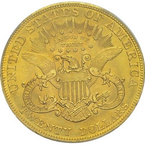 20 Dollars 1904, Philadelphia. KM 74.3; Fr. 176. AU. 33.44 g. PCGS MS 64...
