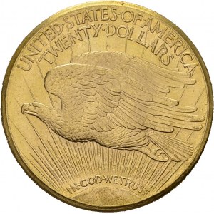 20 Dollars 1924 D, Denver. KM 131; Fr. 187. AU. 33.41 g...
