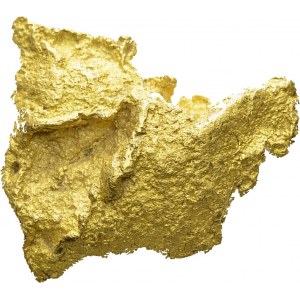 Natural gold nugget, probably from Australia. AU. 27.02 g. Sold as is...
