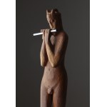 Michał Gąsienica-Szostak (1936, Zakopane – 2026), Faun, 1996