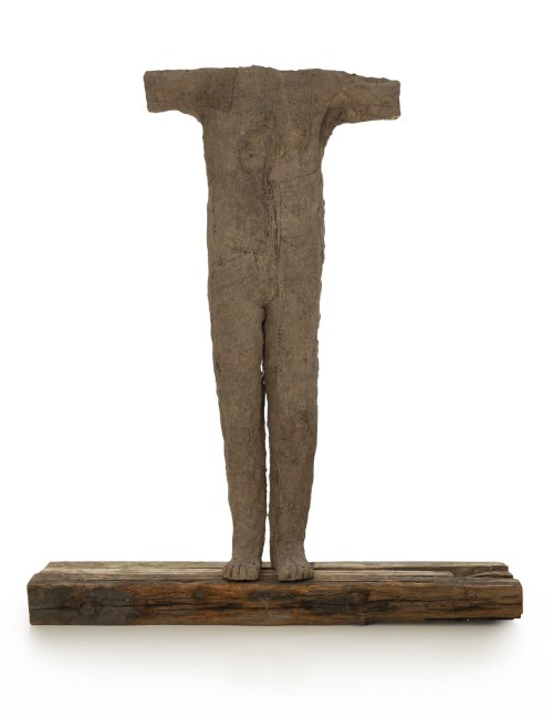 Magdalena Abakanowicz (1930 Falenty pod Warszawą - 2017 Warszawa), Figura z otwartymi ramionami, 1984
