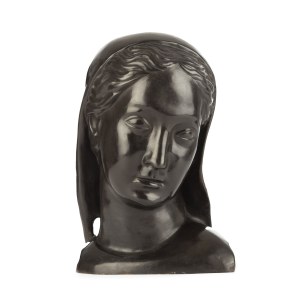 Henryk Kuna (1879, Warsaw – 1945, Toruń), Head of a Saint, 1926