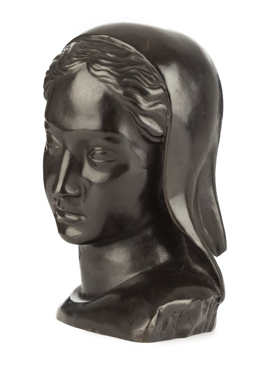 Henryk Kuna (1879 Warszawa - 1945 Toruń), Głowa świętej, 1926