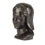Henryk Kuna (1879, Warsaw – 1945, Toruń), Head of a Saint, 1926
