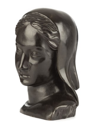 Henryk Kuna (1879 Warszawa - 1945 Toruń), Głowa świętej, 1926
