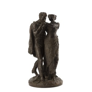Cyprian Godebski (1835, Méry-sur-Cher, near Bourges – 1909, Paris), A Gallant Kiss
