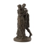 Cyprian Godebski (1835, Méry-sur-Cher, near Bourges – 1909, Paris), A Gallant Kiss