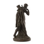 Cyprian Godebski (1835, Méry-sur-Cher, near Bourges – 1909, Paris), A Gallant Kiss
