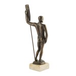 Sławomir Lewiński (1919–1999), Male Nude with an Oar, 1970/2000
