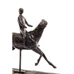 Edgar Degas (1834 Paris – 1917 Paris), Galloping Horse Turning Its Head to the Right with Its Jockey (Cheval au galop tournant la tête à droite avec son jockey)