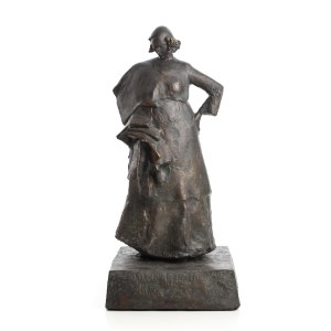 Jan Kucz (1936 - 2011 ), Łódzka Szwaczka, druga wersja projektu pomnika