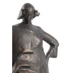 Jan Kucz (1936 - 2011 ), Łódzka Szwaczka, druga wersja projektu pomnika