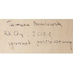 Tamara Berdowska (ur. 1962, Rzeszów), Rysunek przestrzenny, 2021