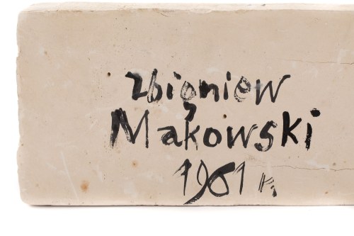Zbigniew Makowski (1930 Warszawa - 2019 Warszawa), Bez tytułu, 1961