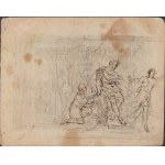 Three studies 17th century Roman artist