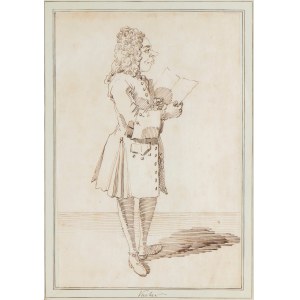 Pier Leone Ghezzi (Roma, 1674 - 1755), Vacher