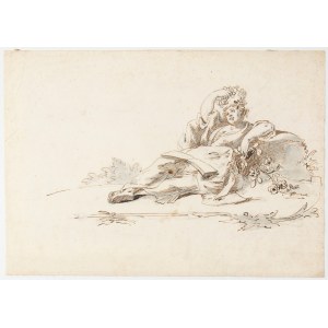 Fedele Fischetti (attribuito a) (Napoli, 1732 - 1792), Bacco