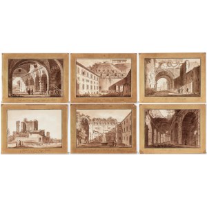 Angelo Uggeri (Gera, 1754 - Rome, 1837), Aperçus de Rome
