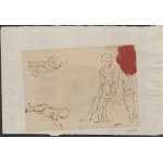 Francesco Coghetti (Bergamo, 1802 - Roma, 1875), Studio per una Madonna col Bambino con figure di putti