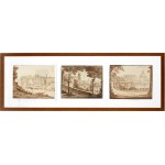 Antonio Acquaroni (Civitavecchia, 1796 - Roma, 1874), Port of Ripetta | Spanish Steps | Porta Angelica