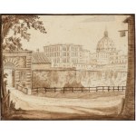 Antonio Acquaroni (Civitavecchia, 1796 - Roma, 1874), Port of Ripetta | Spanish Steps | Porta Angelica