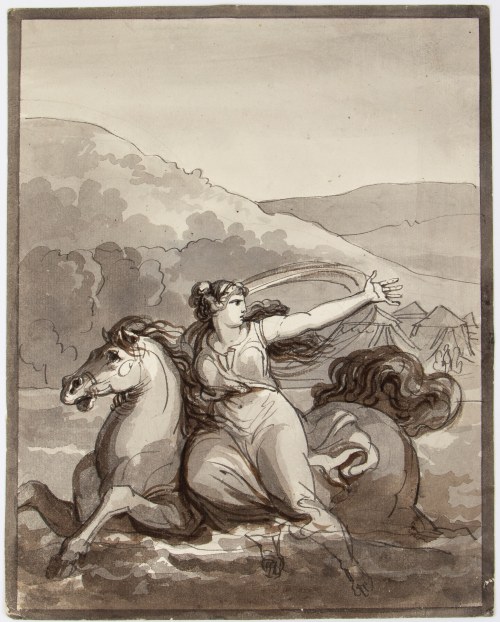 Bartolomeo Pinelli (attribuited to) (Roma, 1781 - Roma, 1835), Rape of Europa