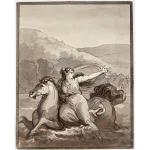 Bartolomeo Pinelli (attribuited to) (Roma, 1781 - Roma, 1835), Rape of Europa