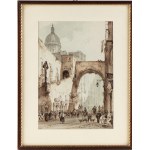 ACHILLE VIANELLI (Porto Maurizio, 1803 - Bénévent, 1894), Vue de Naples
