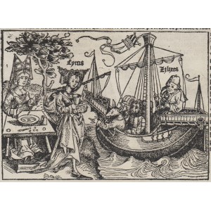 Michael Wolgemut (e bottega) (1434 - 1519), Sorceress Circe, from Liber Chronicarum