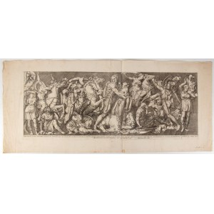 Nicolas Beatrizet (c. 1507 - 1573), Battle of the Amazons, from the Speculum Romanae Magnificentiae