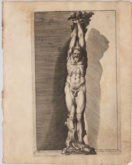 Cherubino Alberti (1553 - 1615), Tiberis fluvij simunacrum Romae in Vaticano | Marsie simulacrum...