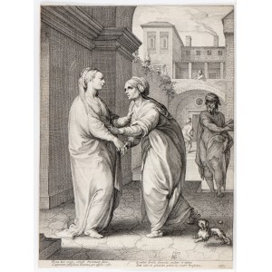 Hendrik Goltzius (Muhlbracht, 1558 - Haarlem, 1617), Visitation 1593
