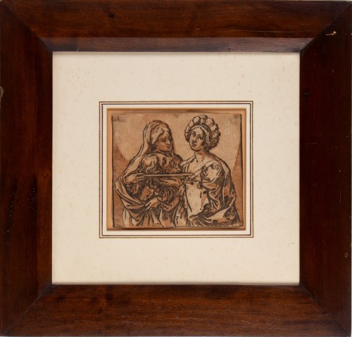 Giovanni Battista Coriolano (Bologna, 1579 - 1649), Herodias and Salome