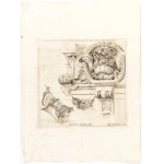 Carlo Antonio Buffagnotti (Bologne, 1660 - vers 1715), Études architecturales, d'après Ferdinando Galli (Bibiena)