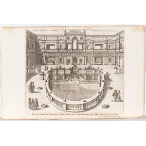 Giovanni Battista Falda - Alessandro Specchi - Giovanni Francesco Venturini (Valduggia, 1643 - Roma, 1678) , (1668 - 1729) , (Roma, 1650 - 1711), Il Nuovo Teatro di Roma - Le Fontane