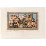 Pietro Aquila (1630 - 1692), Aurora, Cefalo e Titone | Venere, da Annibale Carracci