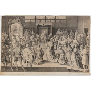 Nicolas de Bruyn (1571 - 1656), The Queen of Sheba before Solomon