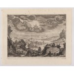 Johan Bara (Bois le Duc, 1581 - Bois le Duc, 1634), Landscape with Phaeton and Apollo | Landscape with Two Men Carrying a Log