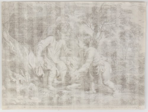 Cornelis Galle I (1576 - 1650), The Christ Child and the Infant Saint John the Baptist, after Pieter Paul Rubens